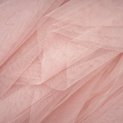 Eilís pink bustier mesh maxi dress
