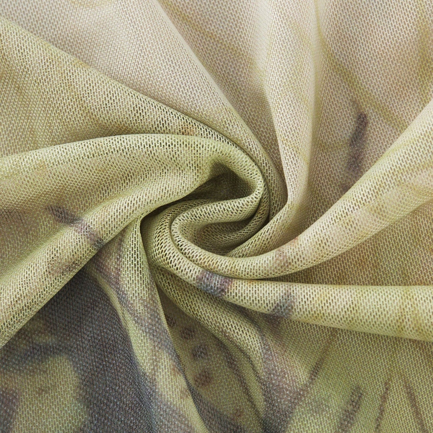 Elegant midlength dress with neckholder style featuring ombre print in soft flowing fabric