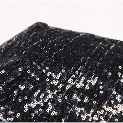Elisa Black Tweed Blazer with Silver Detailing