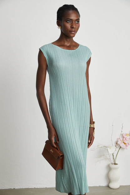 Éloïse fauxflower knitted dress  coat matching set