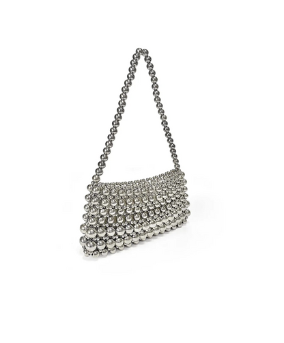 Embellished Oversized Tote Bag Shoulder Underarm Bag Elegant Pearl Bag