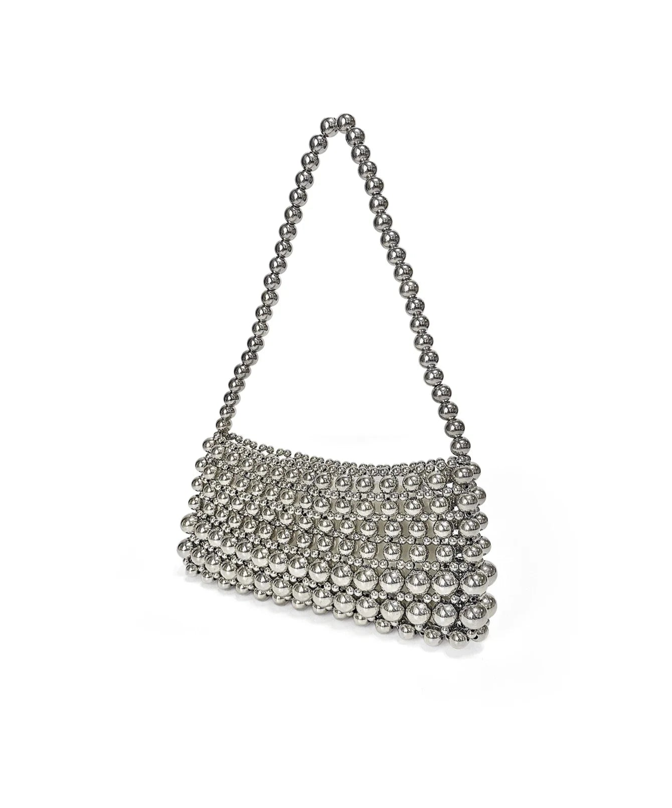 Embellished Oversized Tote Bag Shoulder Underarm Bag Elegant Pearl Bag
