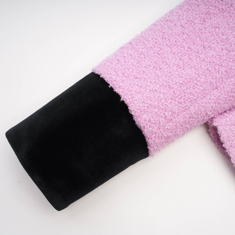 Emma blazer and skirt matching set in solid color professional style outfit