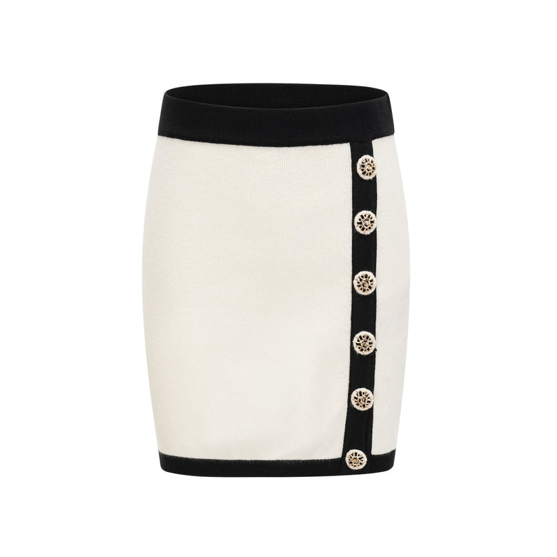 Emmelina cropped top  skirt matching set