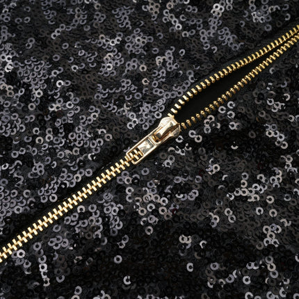 Eulalia black embellished mini dress