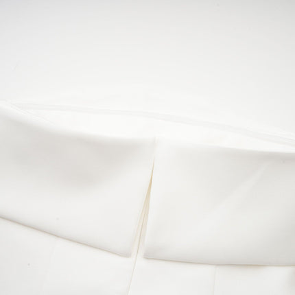 Eulalia White Mini Dress Off Shoulder Puff Skirt
