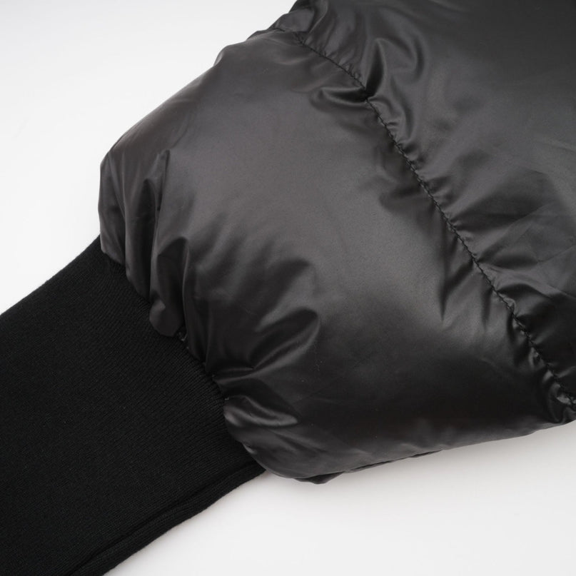 Everleigh Black Batwing Duvet Knit Trim Jacket