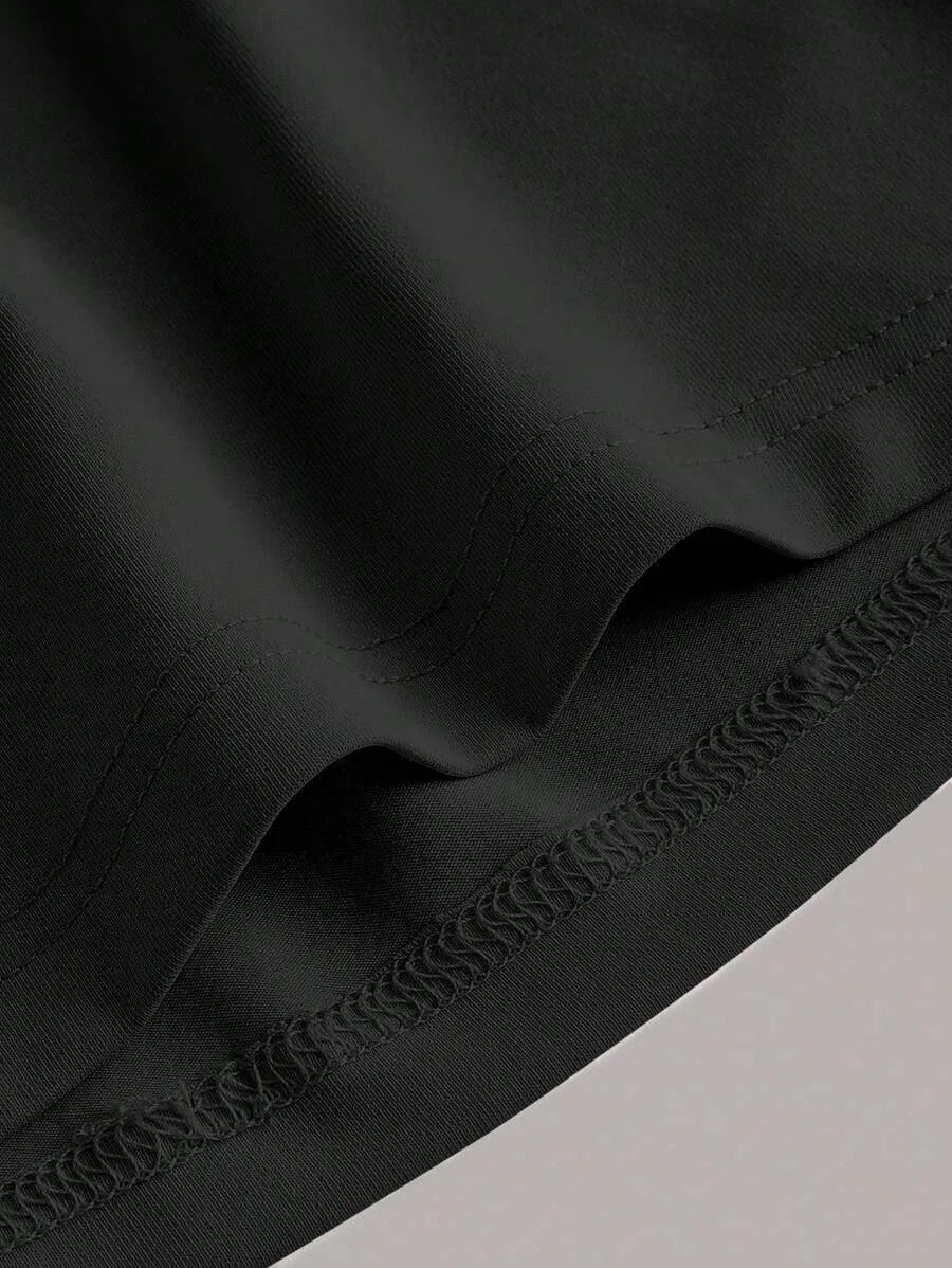 EZwear Solid Ruched Waist Tank DressSummer Dresses Spring Clothes