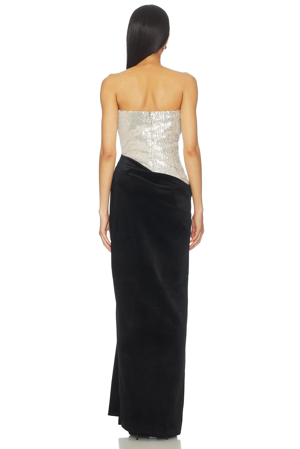 Samantha Black Dress Nadine Merabi