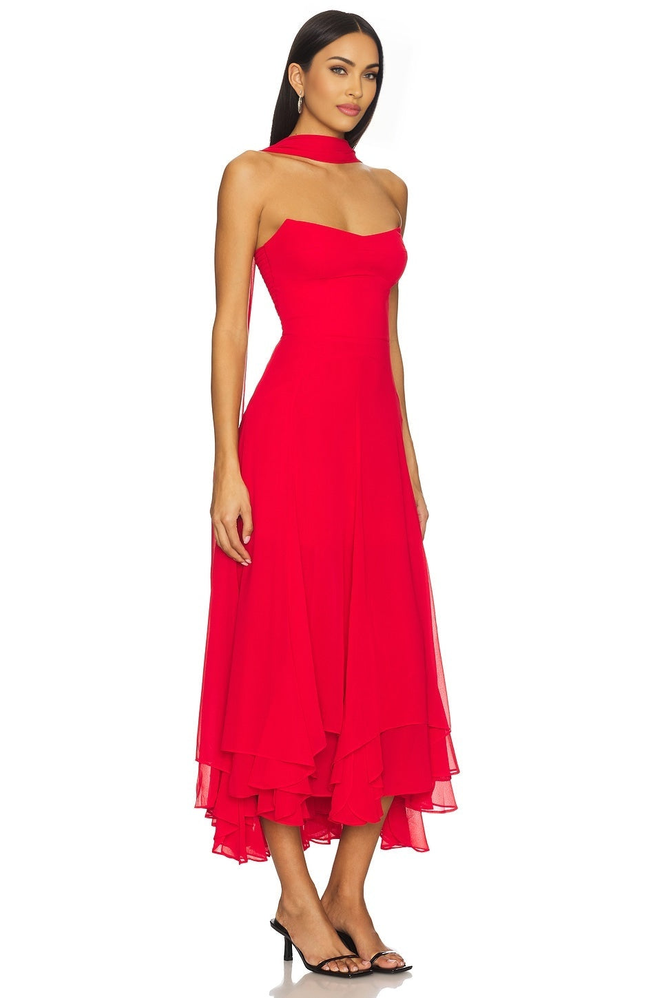 Monterey Dress With Scarf Amanda Uprichard