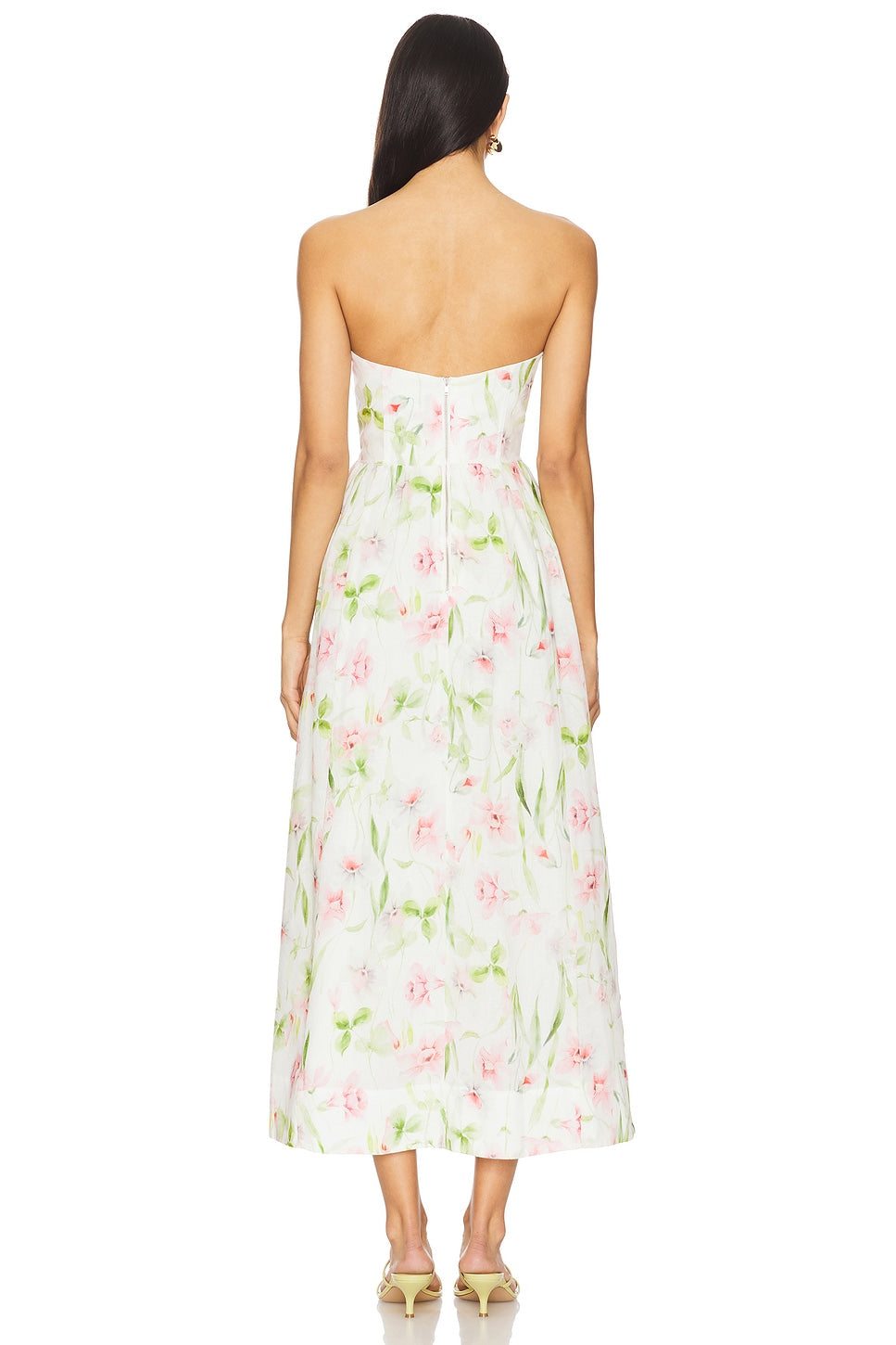 Lola Corset Midi Dress Bardot