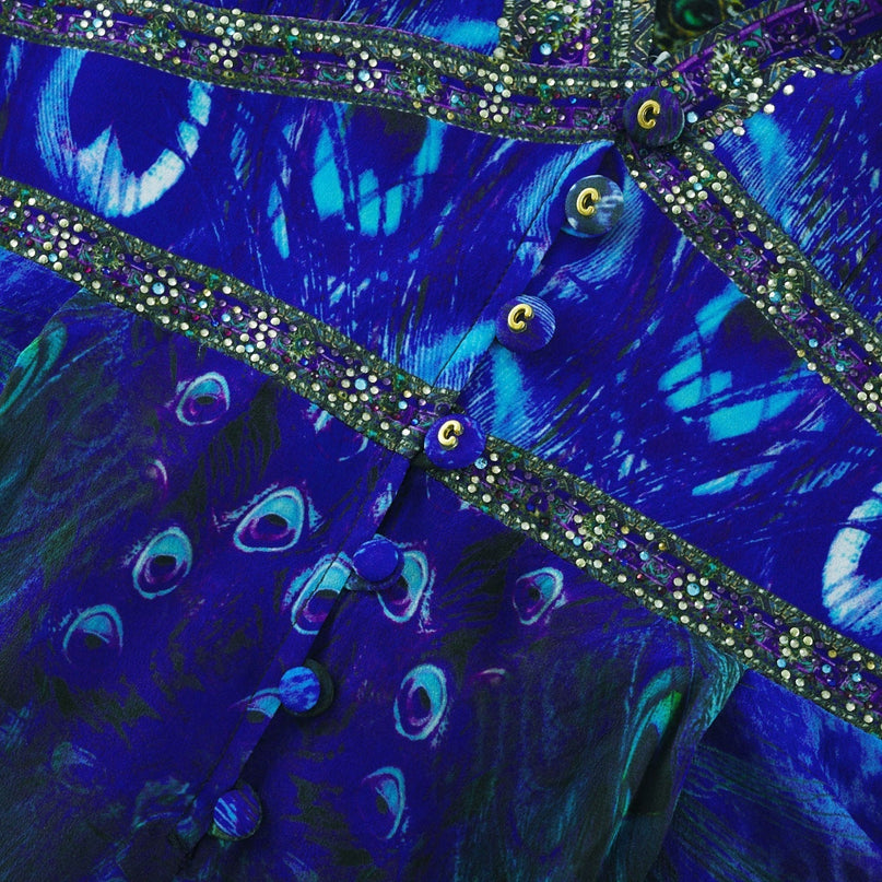 Felicia silk halterneck jumpsuit