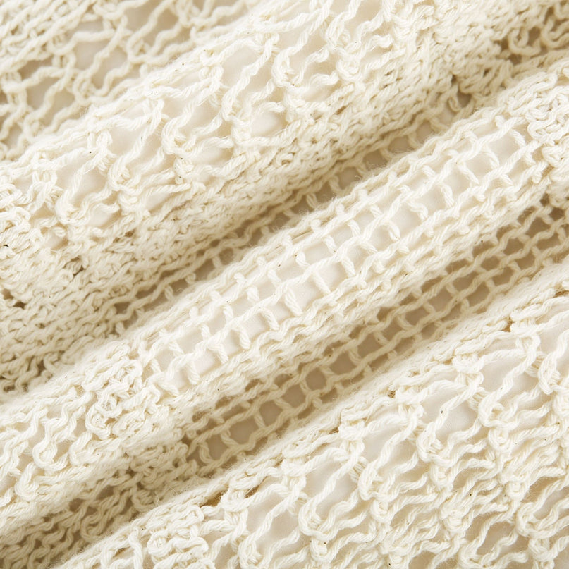 Fiona Neutrals Off The Shoulder Knitted Skirt Top Set