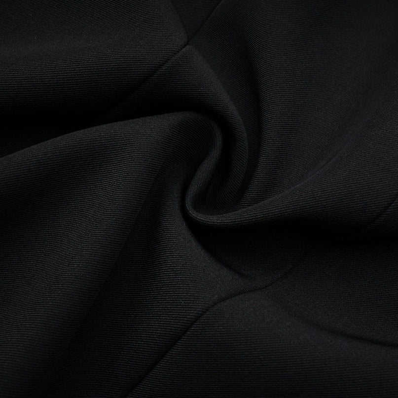 Fionnghuala black crystal mini dress