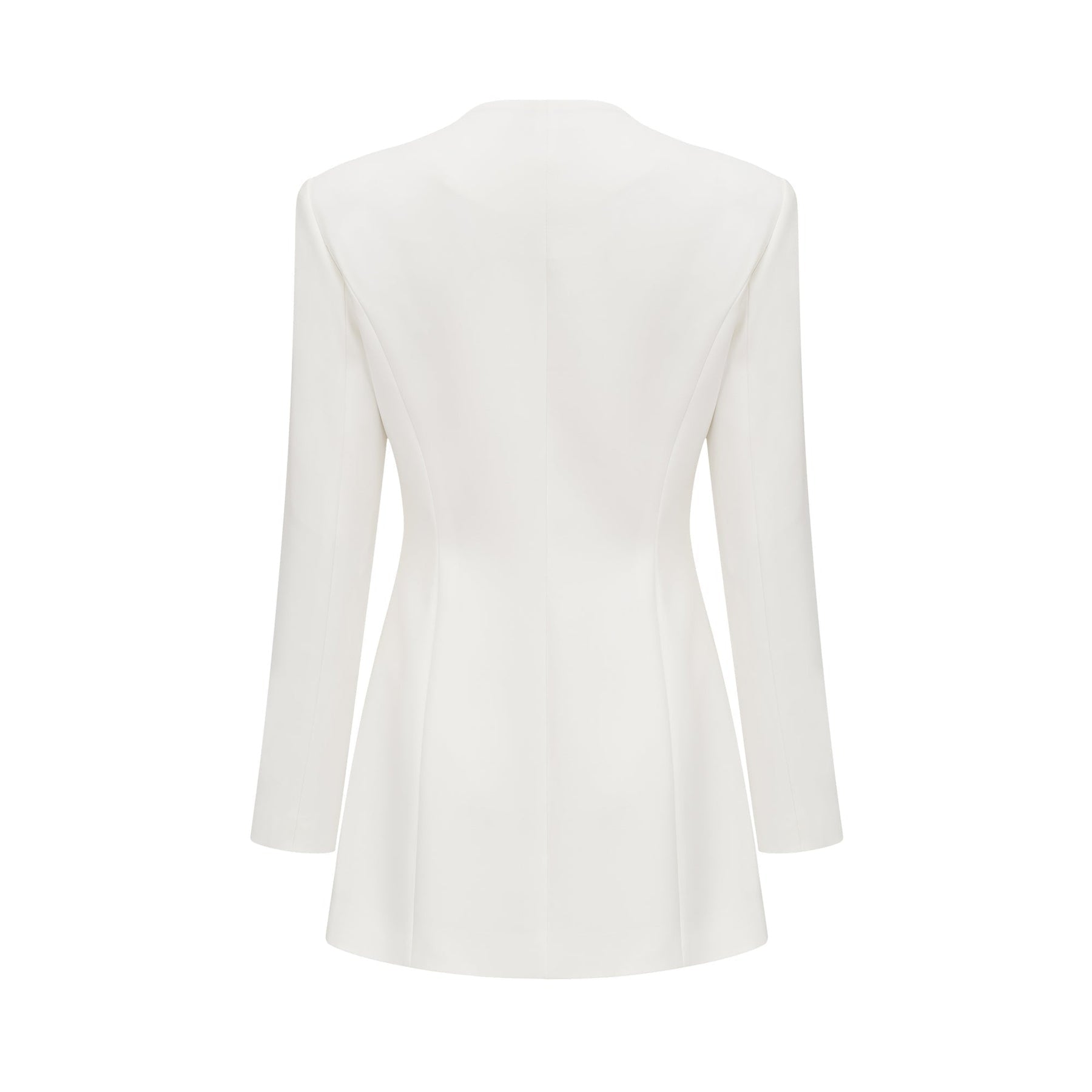 Fionnghuala white crystal mini dress
