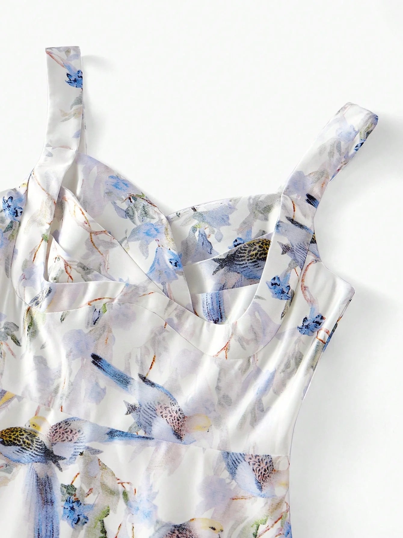 FLORAL PRINT TANK DRESS