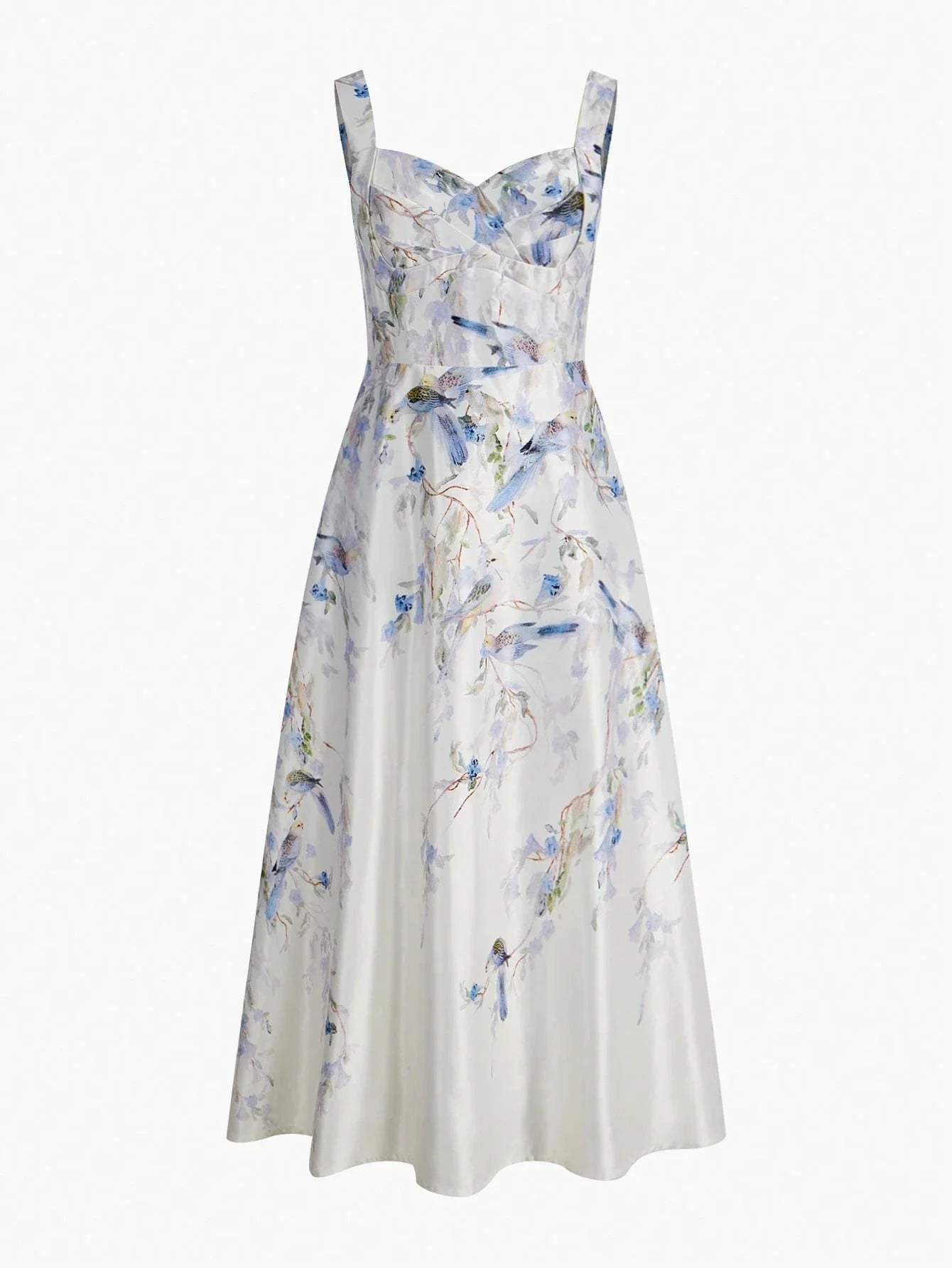 FLORAL PRINT TANK DRESS