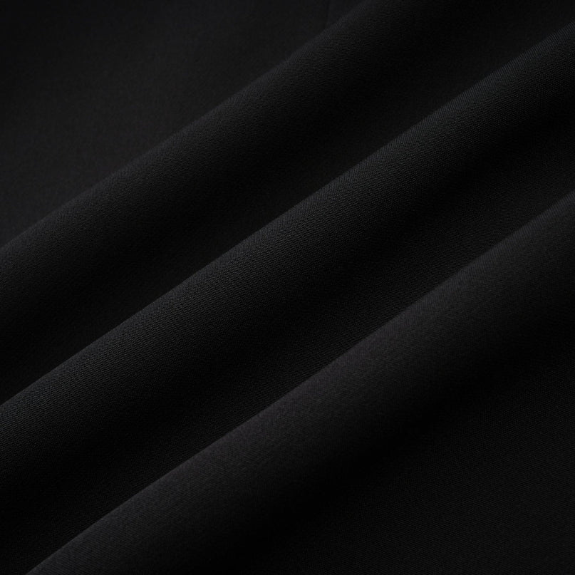 Florence fauxflower mini dress in Black