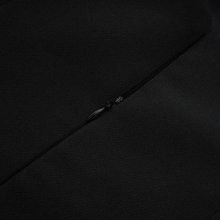 Florence fauxflower mini dress in Black