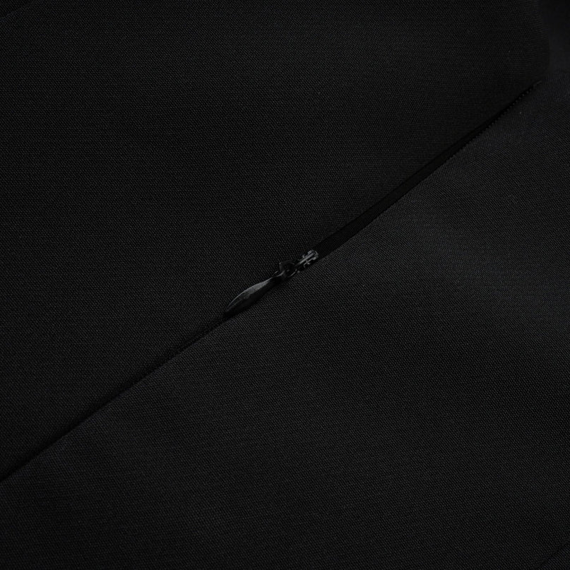 Florence fauxflower mini dress in Black