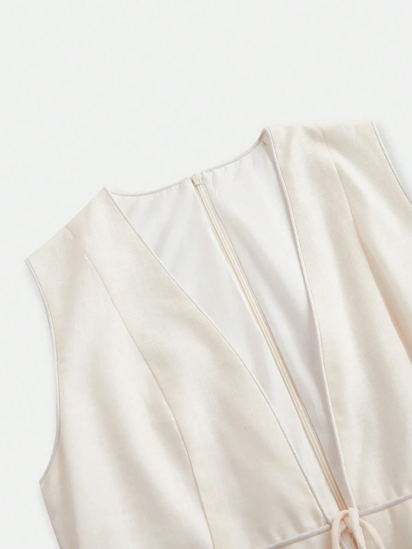 French Style Deep V Neck Positioning Print Sleeveless Midi Floral Dress For Women