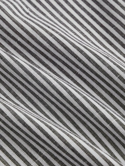 Front Tie Striped Straight Leg Pants Casual Daily Wear