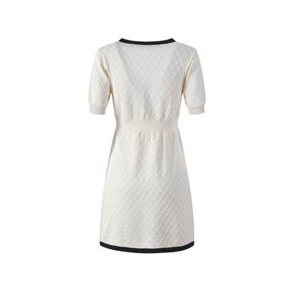 Clarissa Mini Dress With Bowknot Detailing