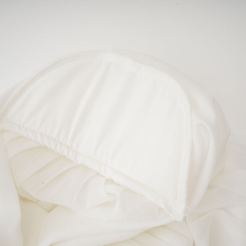 Gaëlle flaredsleeve pleated midi dress