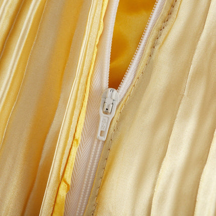 Gelsomina Gold Sequin Maxi Dress