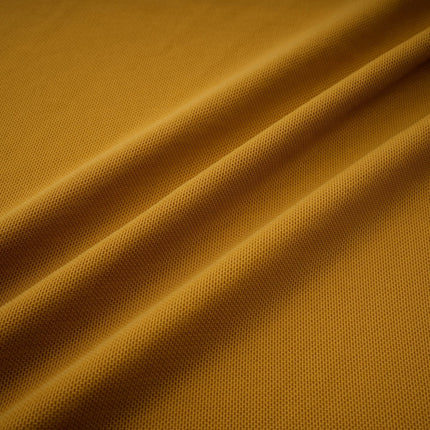 Gemma Yellow Maxi Dress Elegant U-Neck Off-Shoulder Cut-Out Ruched Pleated Ocher Train Modern Classic Special Occasion