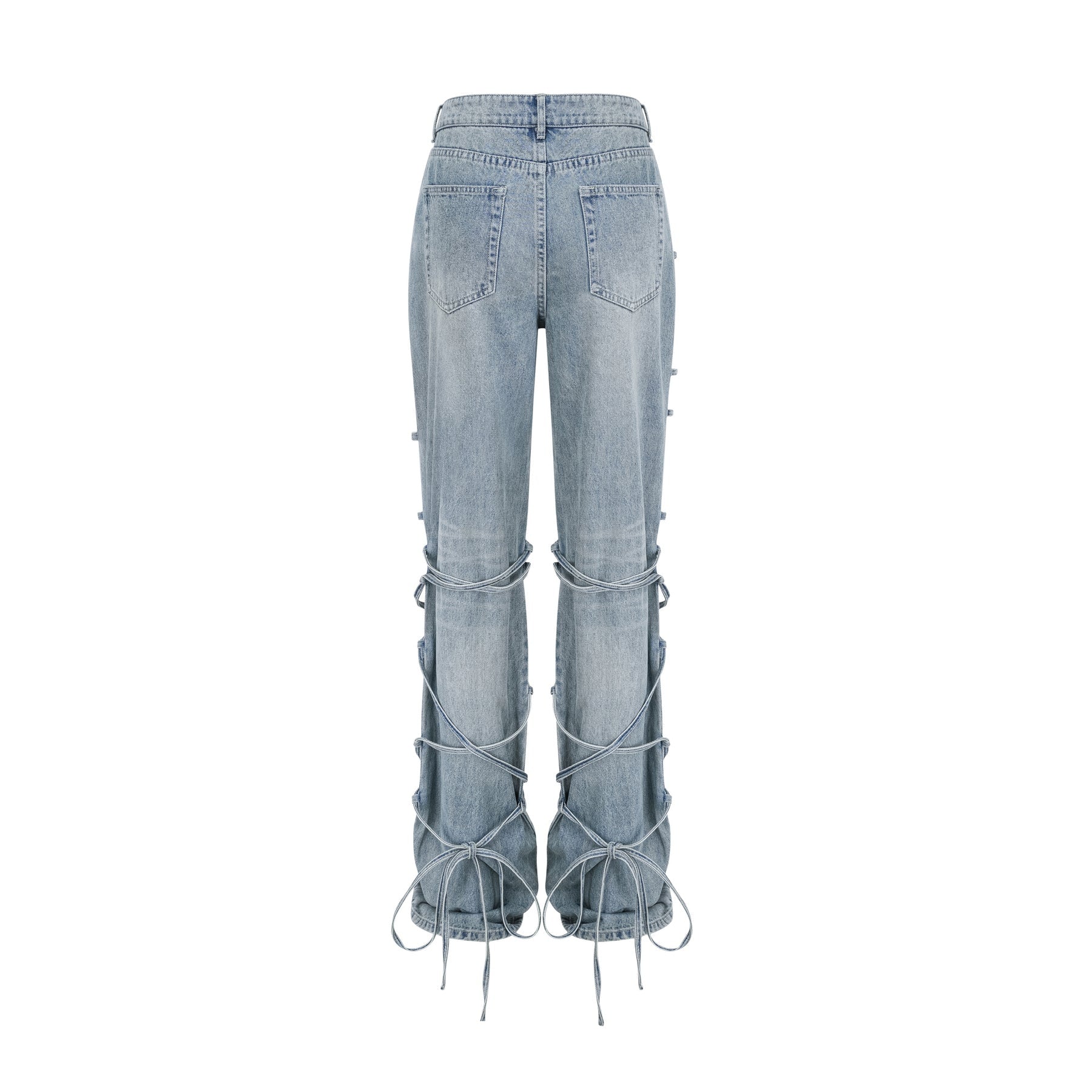 Géraldine strapdetail jeans