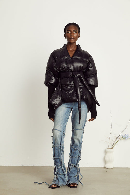 Ghislaine batwing duvet jacket