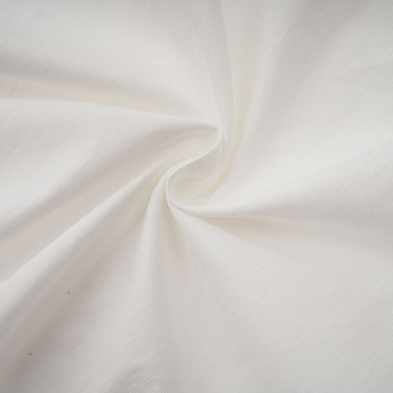 Giulietta White Pleated Scarf Collar Shirt 100% Terylene Fiber