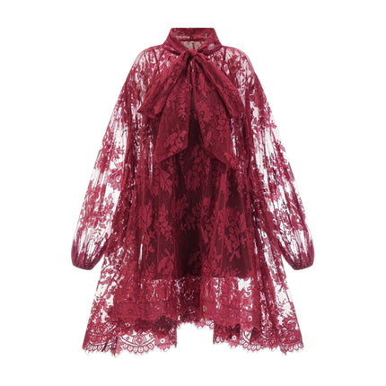Guendalina Red Lace Dress