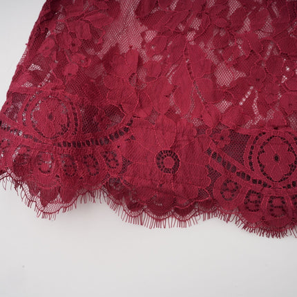 Guendalina Red Lace Oversize Dress
