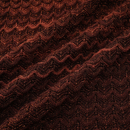 Haley Maxi Dress Brown Gradient Knit Hem Sleeveless Scoop Neck Spaghetti Straps Luxurious Stretch Jersey Fabric Elegant Knitted Construction Maxi Length Garden Party Evening Soirée 69% Terylene 31% Polyamide Composition