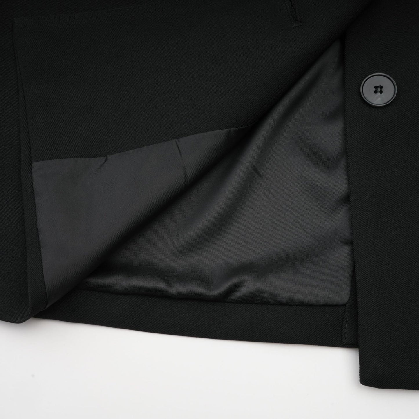 Halley black denimpanel ripped blazer