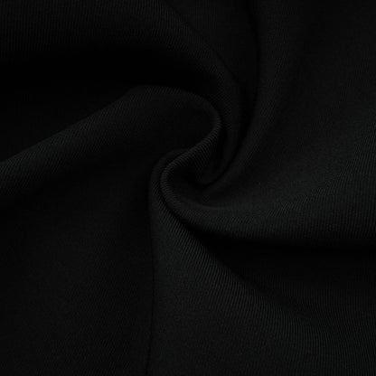 Halley black denimpanel ripped blazer