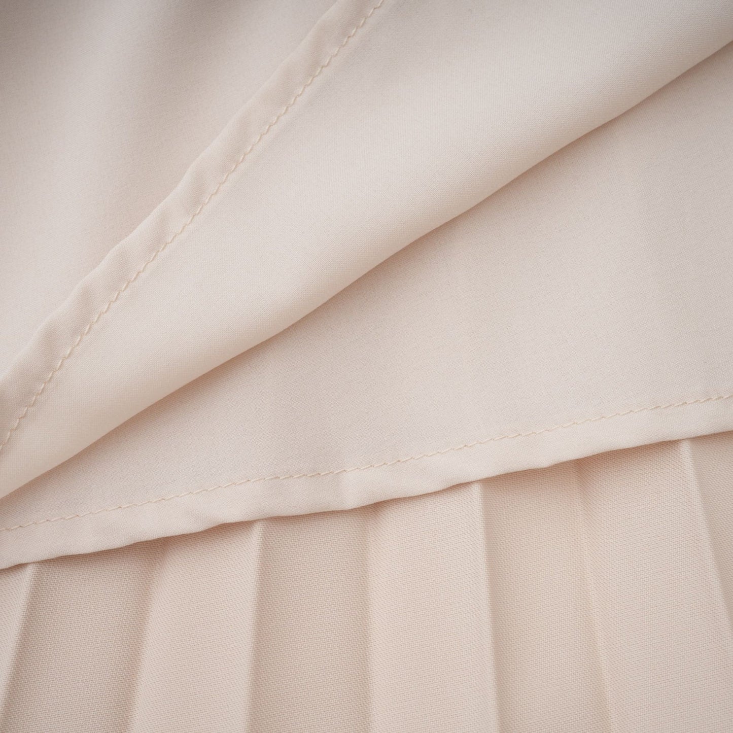 Héloïse neutrals cape pleated midi dress