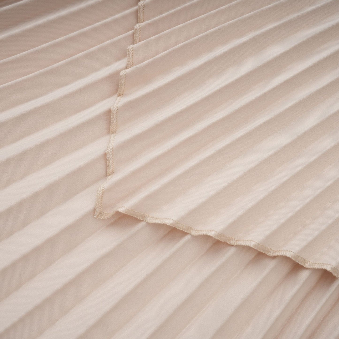 Héloïse neutrals cape pleated midi dress