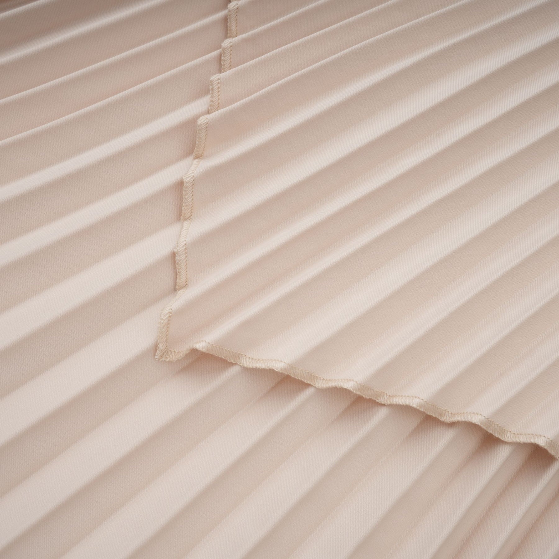 Héloïse neutrals cape pleated midi dress