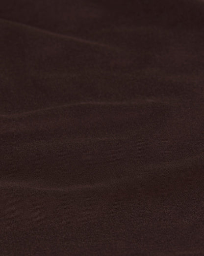 High - quality cropped joggers with elastic waistband and tape fit - Brown
