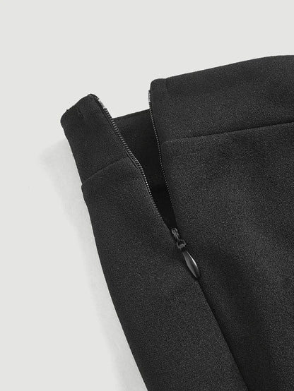 High Waist Flare Leg Pants
