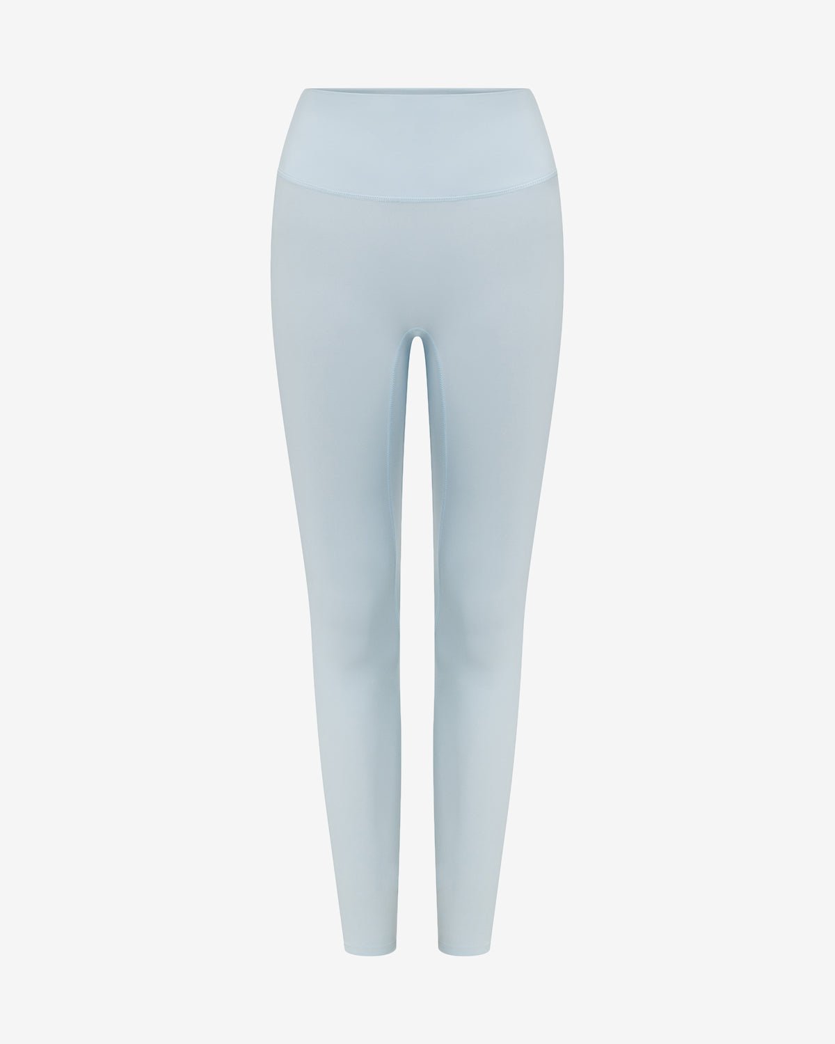 High - waist stretch leggings with scrunch detail - Blue