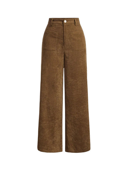 High Waisted StraightLeg Pants