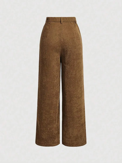 High Waisted StraightLeg Pants