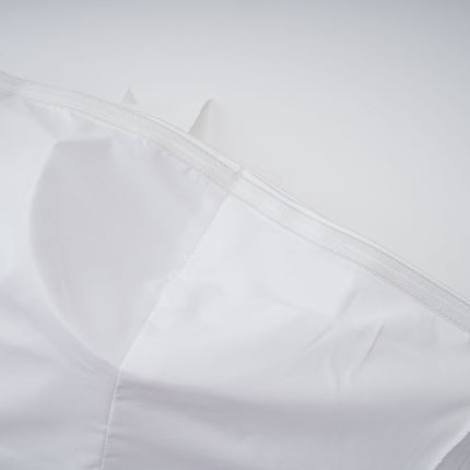 Honorine White Floral Pleated Top Skirt Matching Set