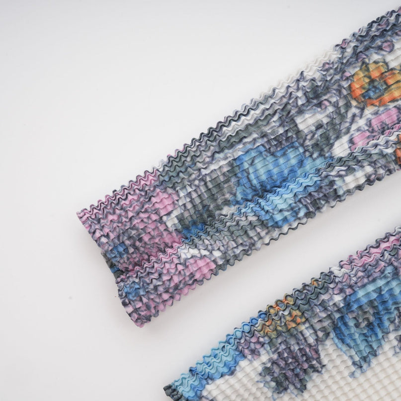 Huguette patternprint top  skirt matching set