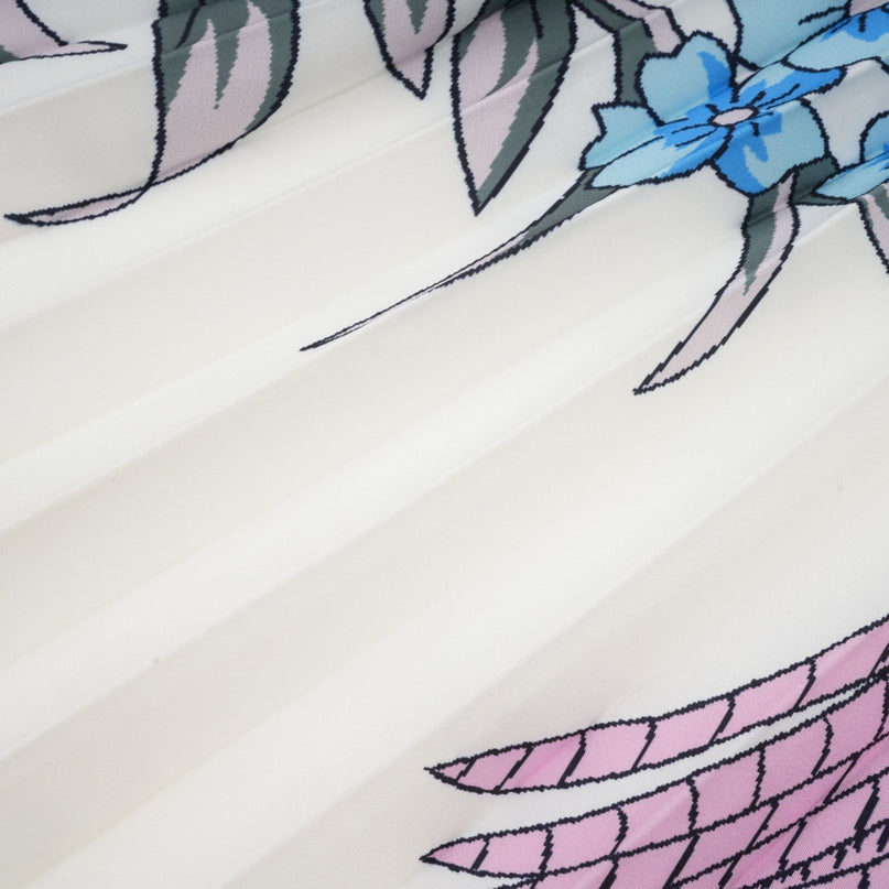 Huguette patternprint top  skirt matching set