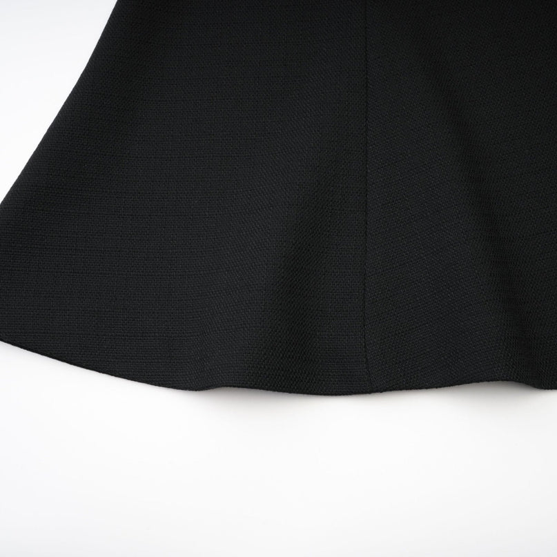 Ida Black & White Contrast Jacket Skirt Set